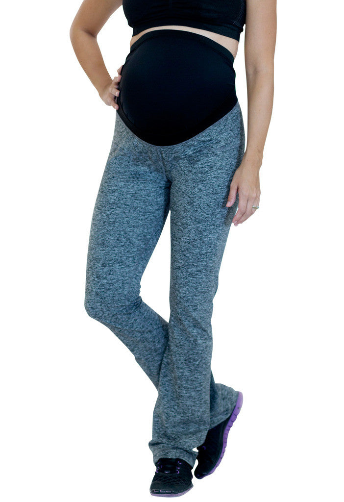 Maternity Activewear Ease Workout Yoga Pant with Belly Band Support –  Mumberry
